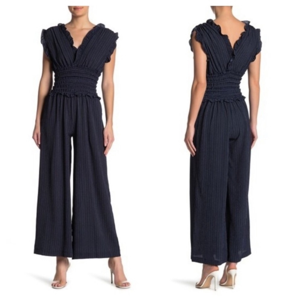☀️One left! ☀️ V Neck Crepe Jumpsuit